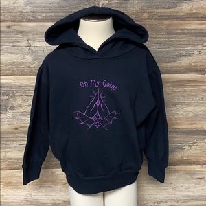 Lucky Lil Devil Oh My Goth Kids Hoodie NWT